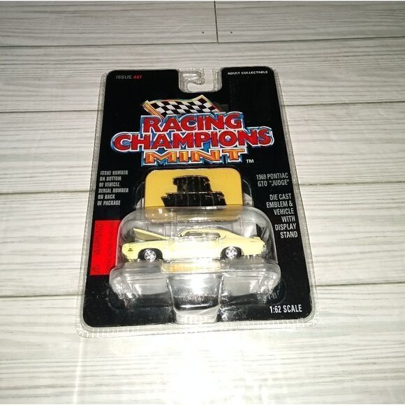 Racing Champions Mint 1969 Pontiac GTO Judge Vintage 1996 Diecast Collectible - Picture 3 of 9
